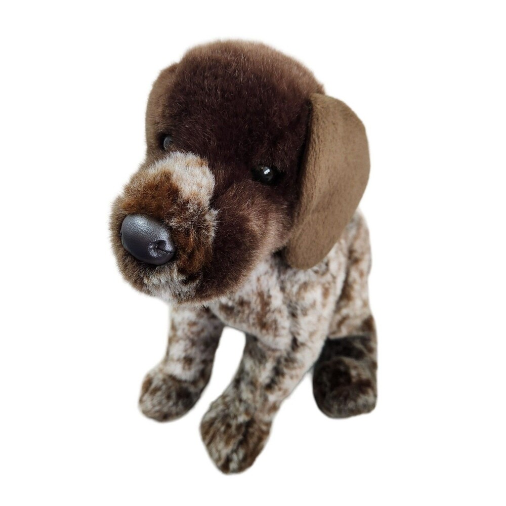 Douglas Wolfgang German Pointer Dog Realistic Soft 13” Plush Stuffed Animal EUC